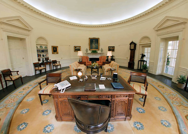 特朗普花百万美元翻修白宫 跟前任们相比品位如何