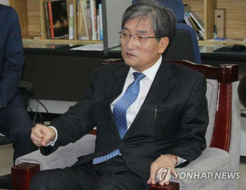 1，资料图片：韩国新任驻华大使卢英敏 图片来源：韩联社