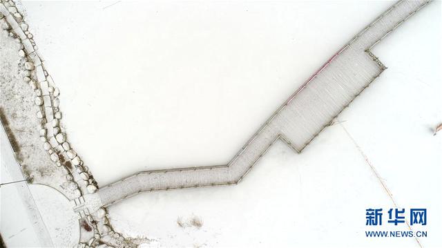 银川市海宝公园雪景（1月3日摄）。1月3日，宁夏银川迎来降雪天气。2.jpeg
