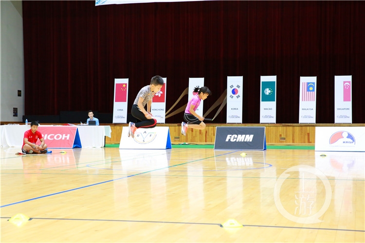 31枚奖牌 重庆队员称雄亚洲跳绳锦标赛-上游新