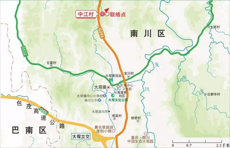 重庆南川规划四环路图片