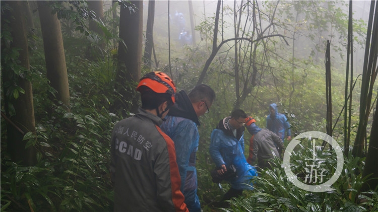 下雨的密林里有一群志愿者在行进……%0A记者(5636415)-20201214212751.jpg