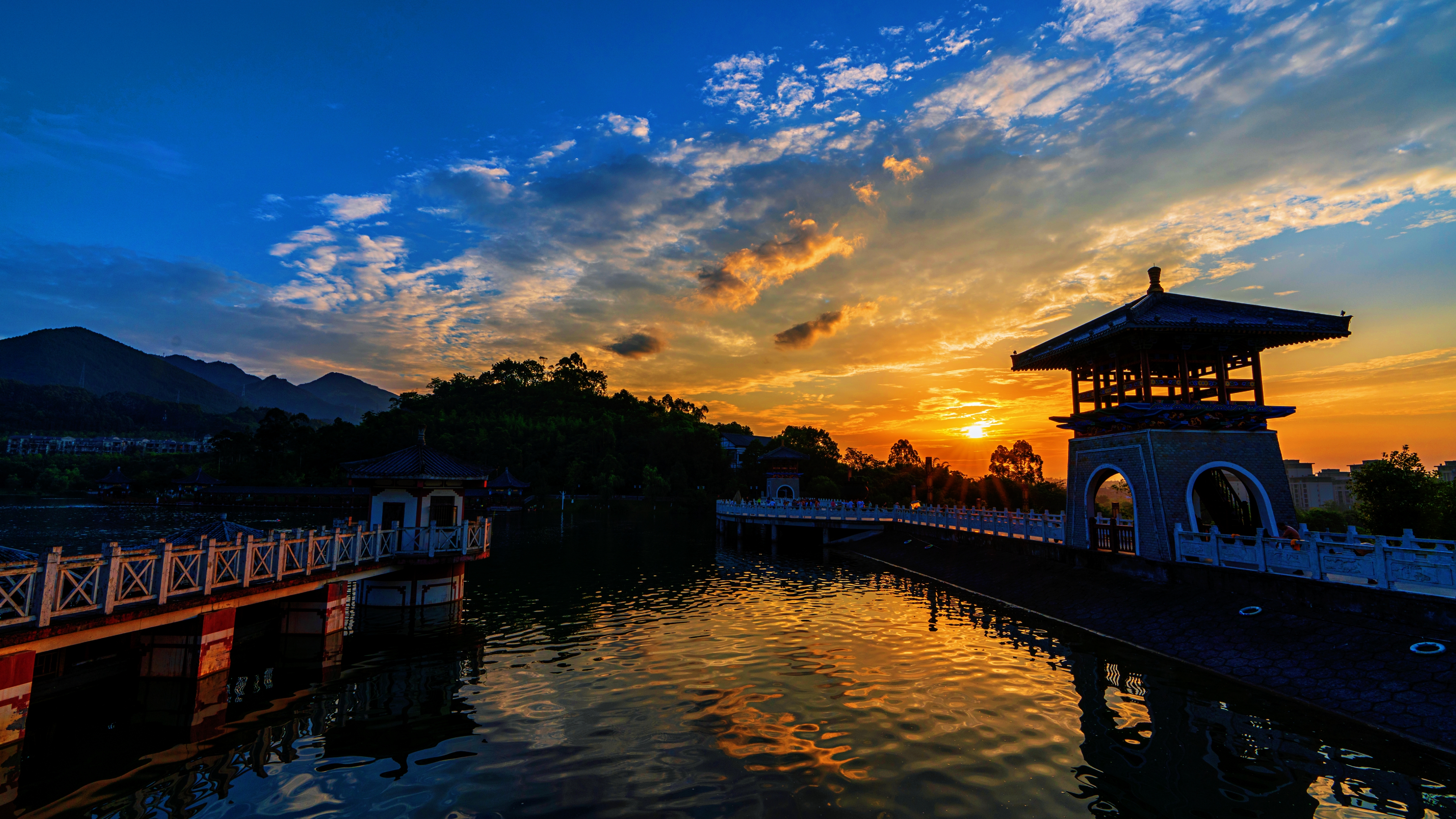 永川神女湖风景区图片