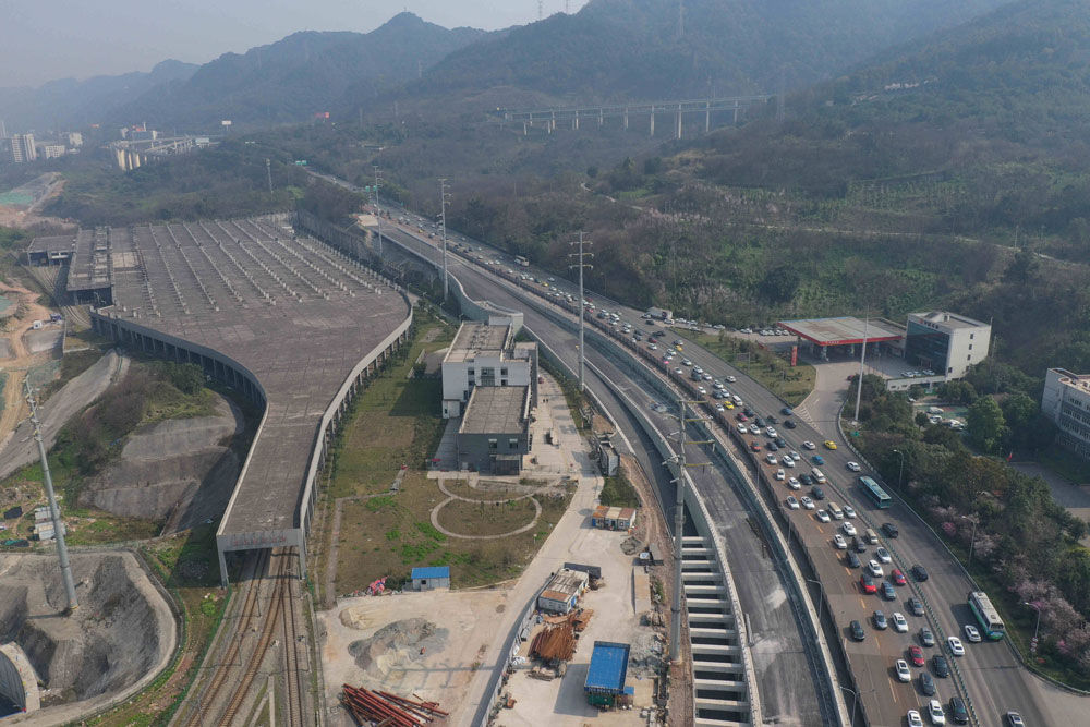 打通民生节点 江南立交改造工程部分路段八月底将通车