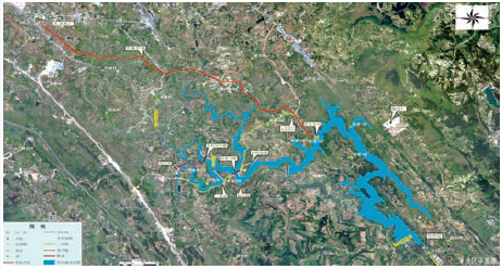 双堠水库地图图片