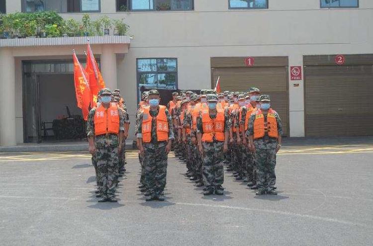 3|湖北孝感孝南区人武部：防汛抢险应急演练 “兵贵神速”