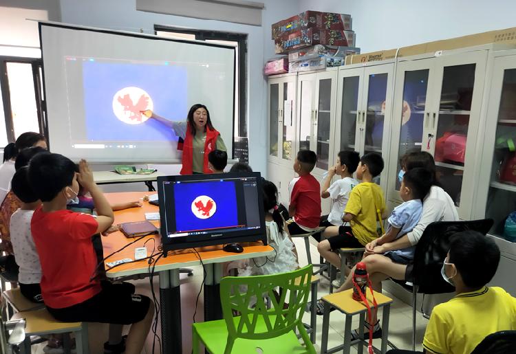 学习|银基花园社区：慧玩慧学乐成长暑期公益课堂少儿英语开课