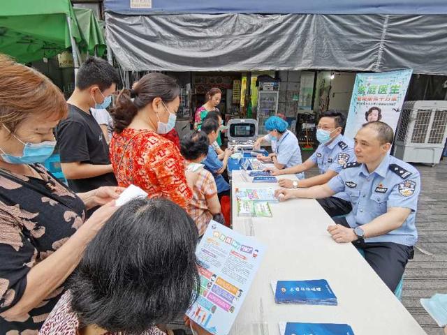 法律|江北警方开展“百姓互助”法律自愿服务队新时代文明实践活动