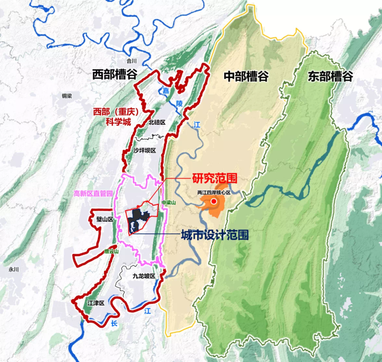 最高奖300万西部重庆科学城面向全球征集城市中心城市设计方案