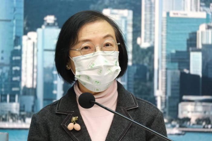 陈肇始呼吁市民积极接种疫苗。香港大公文汇全媒体记者 麦钧杰 摄