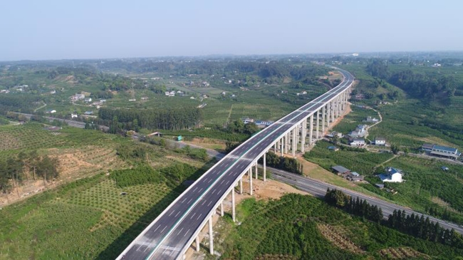 成都蒲江至眉山丹棱快速路正式通车