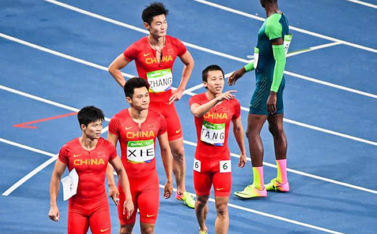 钻石联赛中国男子4乘100米夺冠
