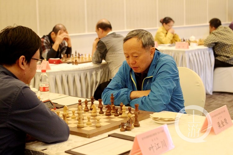 全国国际象棋元老精英赛在渝举行 叶江川大赞