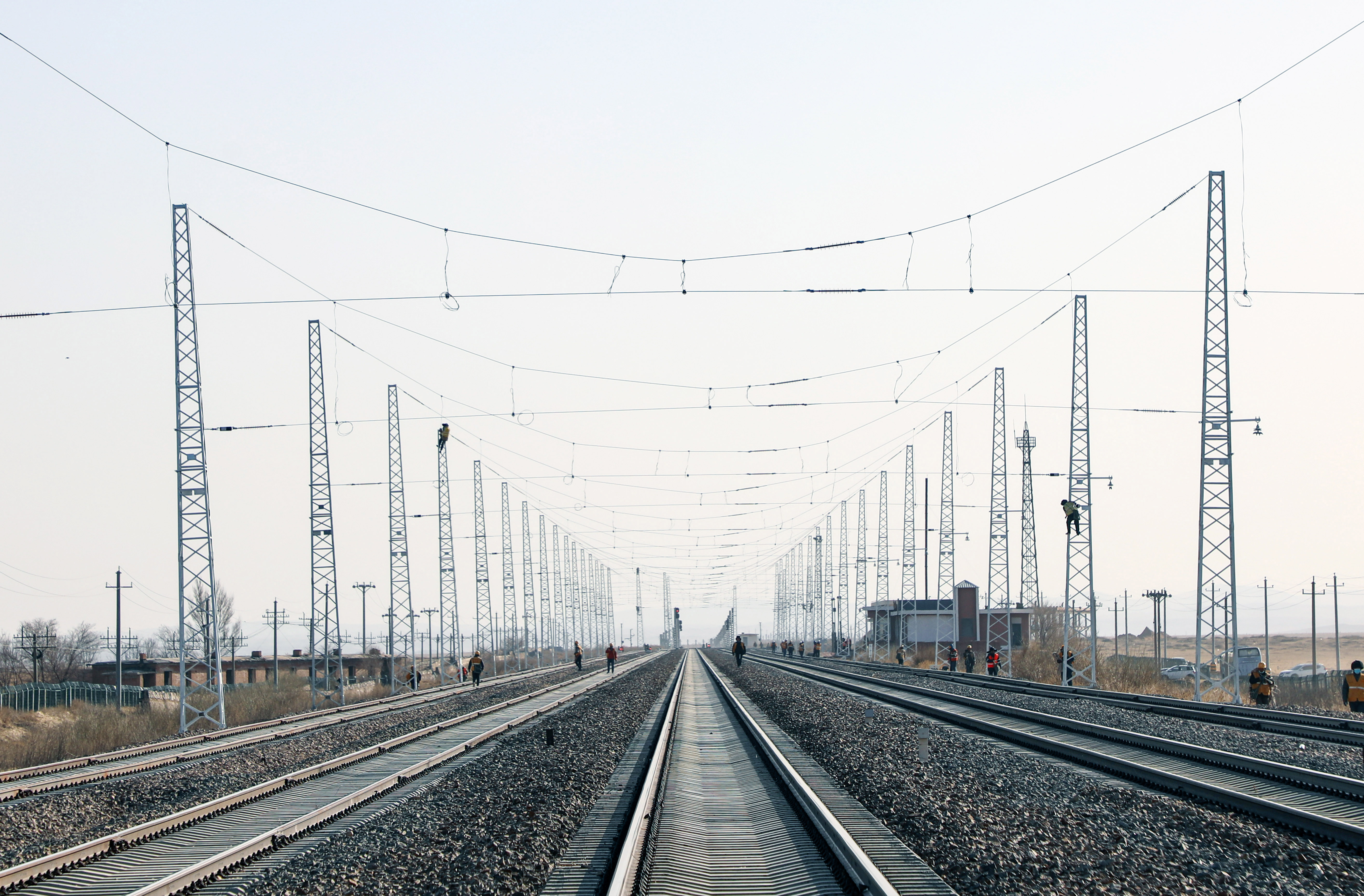 内蒙古重点工程:集通铁路电气化改造加速推进