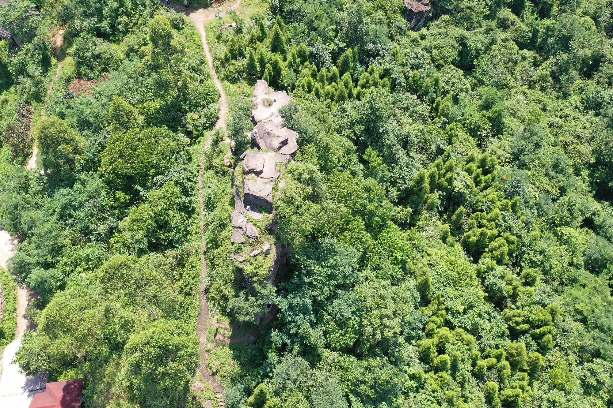 合川区龙多山景区图片