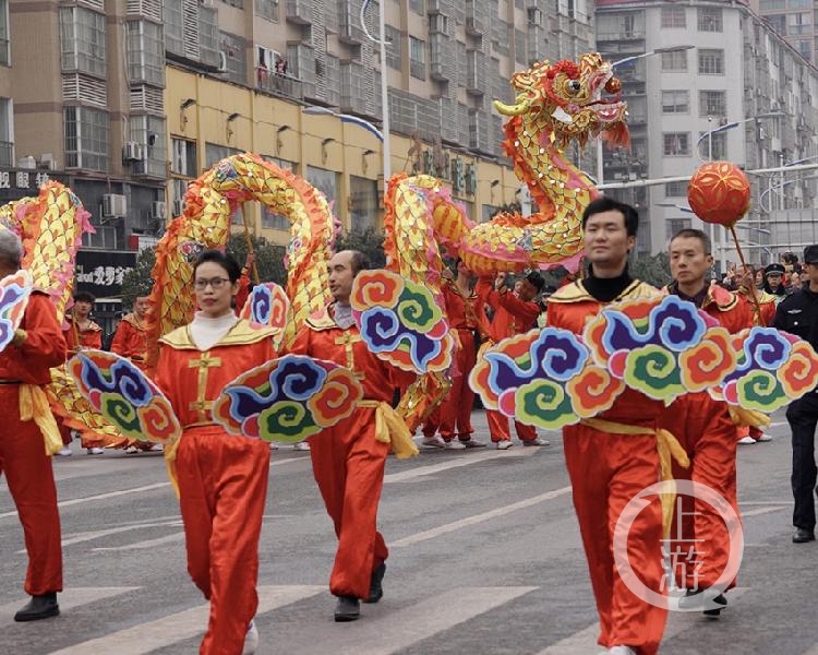 金龍騰飛 情滿元宵 | 銅梁龍