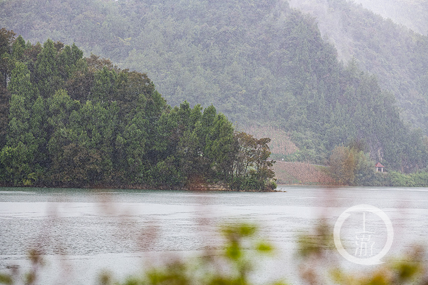 梁平百里竹海明月湖 秋雨时润,秋色渐浓