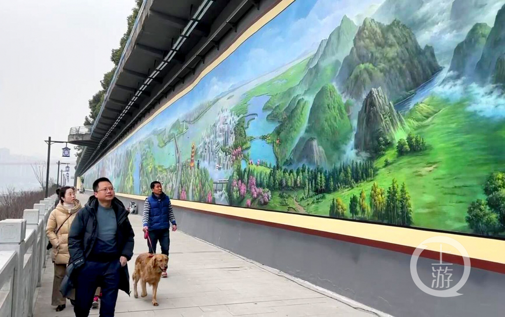 重庆最长壁画图片